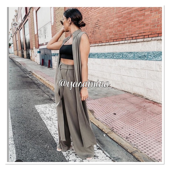 Last🔥🔥Zara knit  pants bloggers favorite - Picture 13 of 16